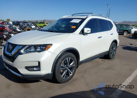 2018 Nissan Rogue Sl z USA, uszkodzony, nr VIN 5N1AT2MT1JC710273